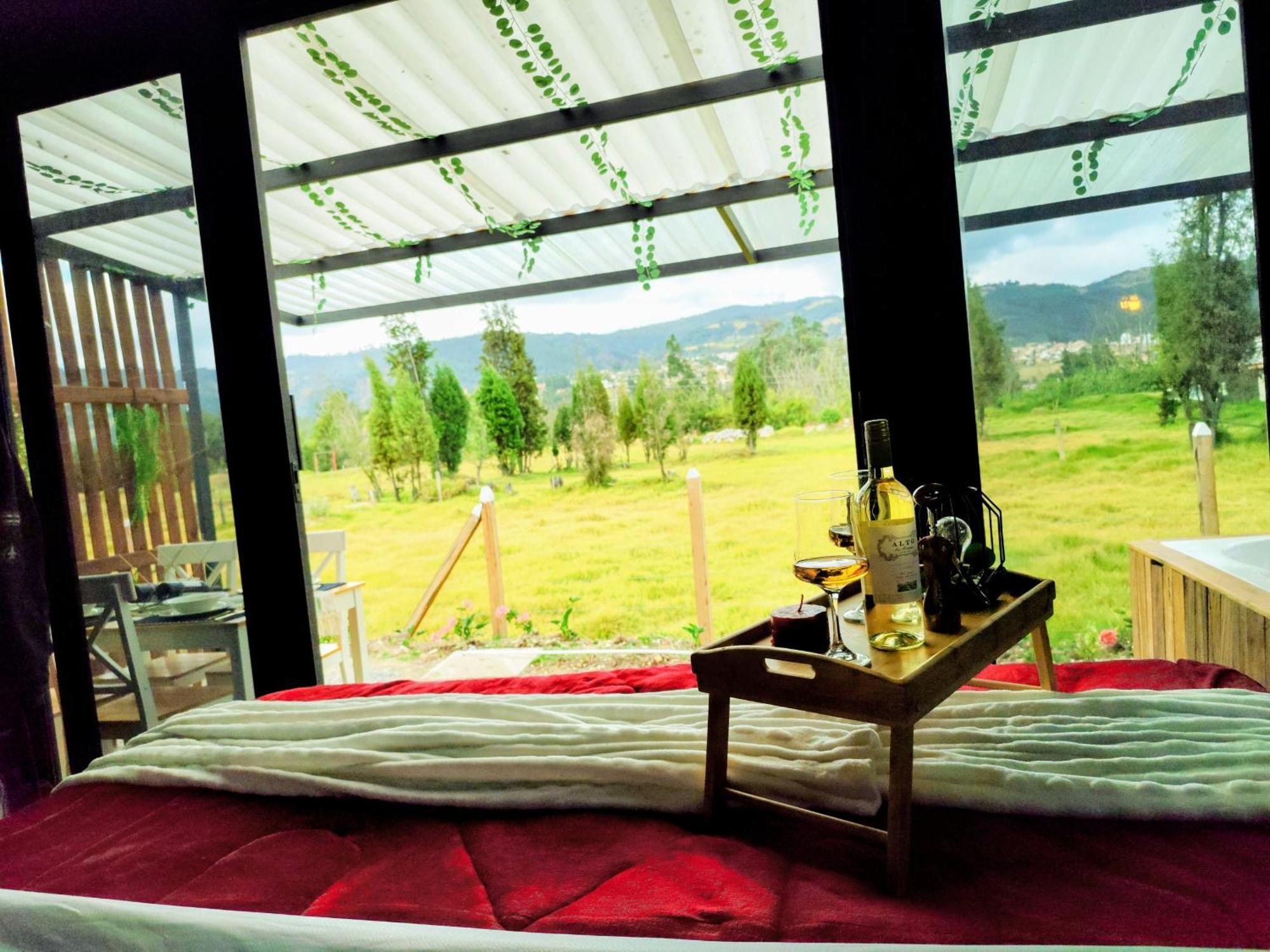 Romantico Glamping Tipo Contenedor Con Jacuzzi Cerca Al De Paipa